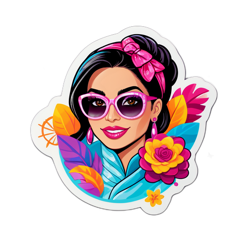 Sticker alla moda di Belén Rodríguez