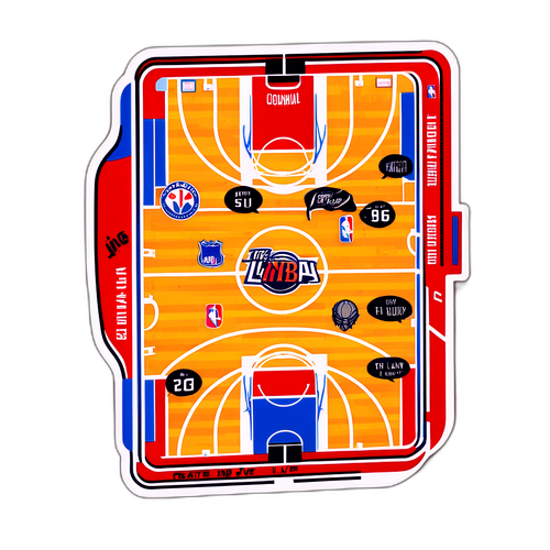 NBA Live Ngayon Sticker