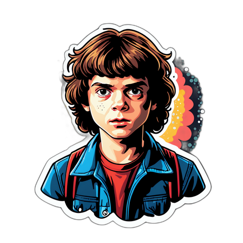 Étiquette de Max de Stranger Things