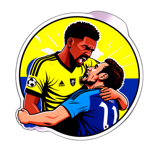 Σκηνή από τον αγώνα AEL κατά OFI, γεμάτη ένταση και συναισθήματα