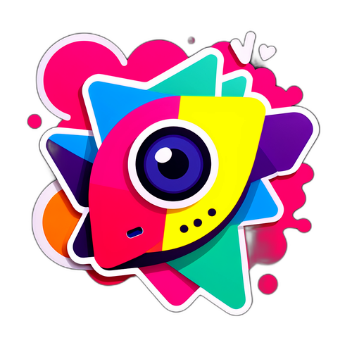 Viaplay Logo i Pop Art Stil