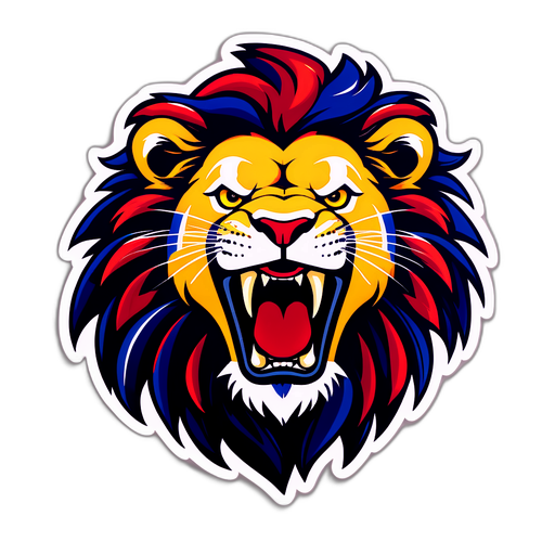 Fierce Lion i PSG-farger