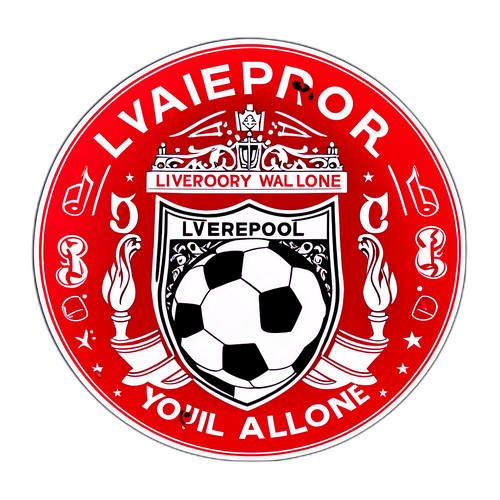 ייצוג אמנותי של ההמנון המפורסם של ליברפול