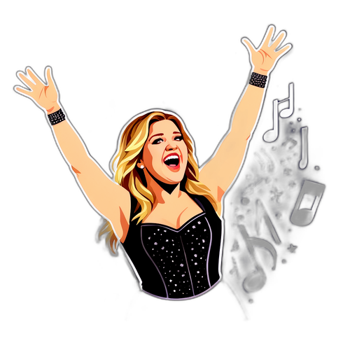 Kelly Clarkson zingt krachtig