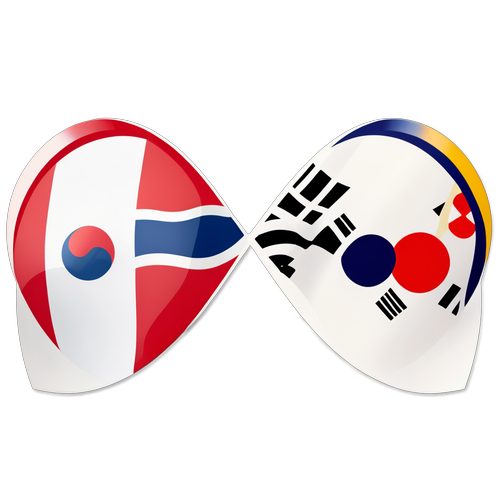 Enhet i Sport: Dette Klistremerket Fanger Vennskap mellom Norge og Sør-Korea! 