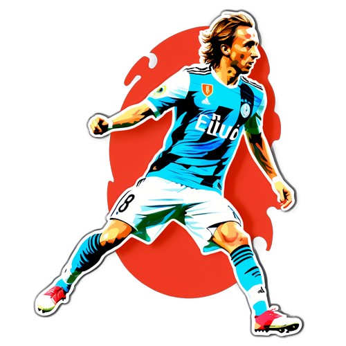 Hình Dán Phong Cách Luka Modric