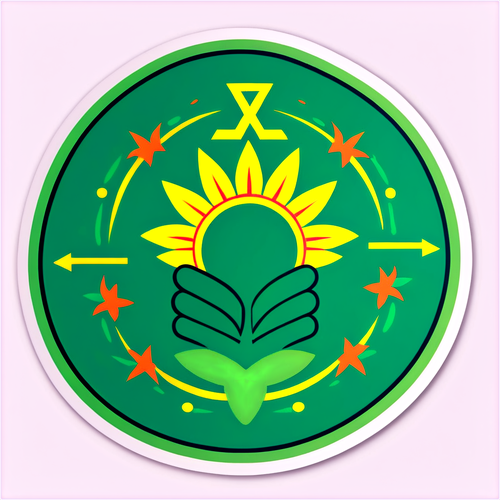 Adesivo de Solidariedade e Resistência