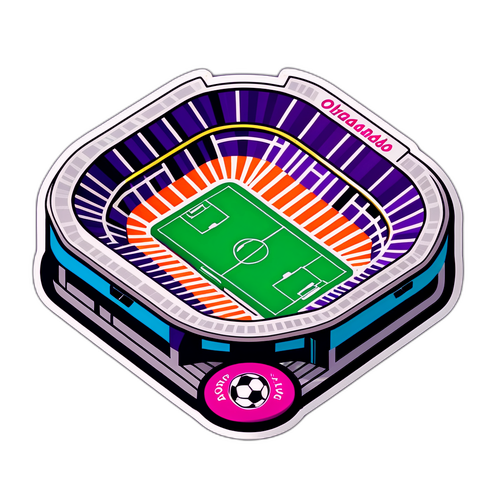 Stade de football vibrant