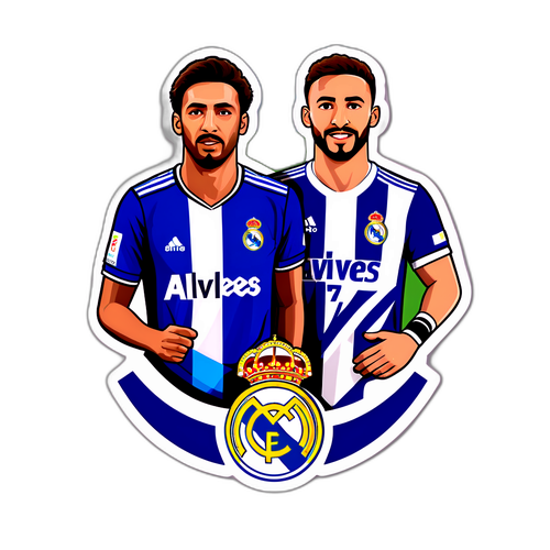 Sticker trận đấu Alavés vs Real Madrid