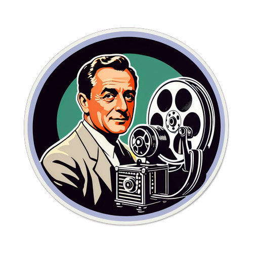 Albert Fortell im Filmstill