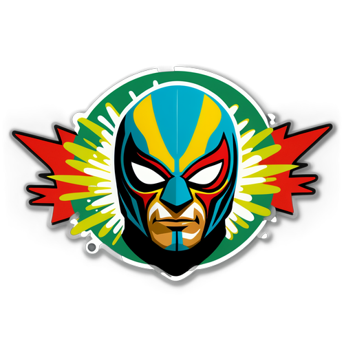 Sticker ya Rey Mysterio