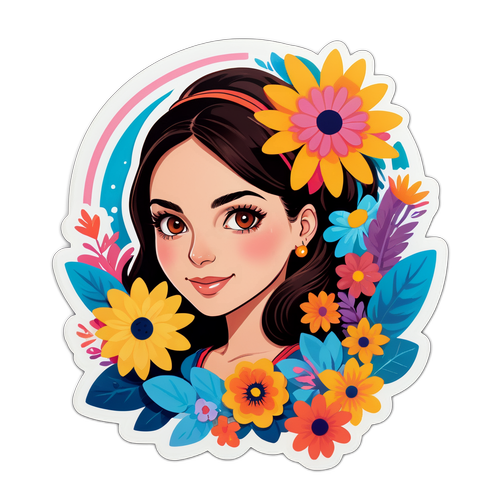 Enerji ve Pozitiflik Dolu Sticker