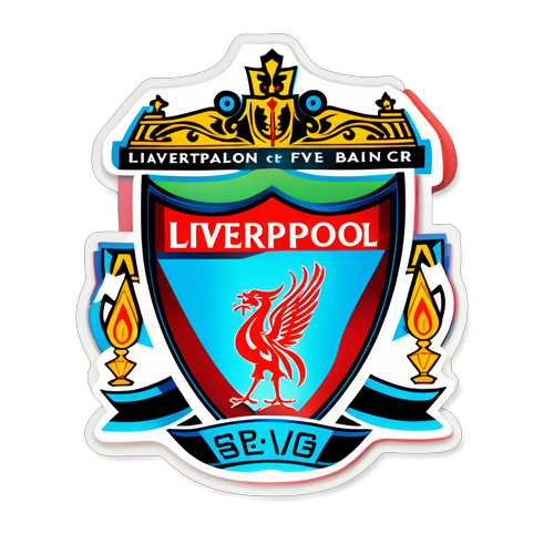 Liverpool FC Logotyp Klistermärke