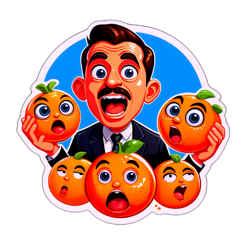 惊讶的旁观者表情