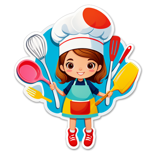 Adesivo Giocoso di Cucina per Chiara Maci