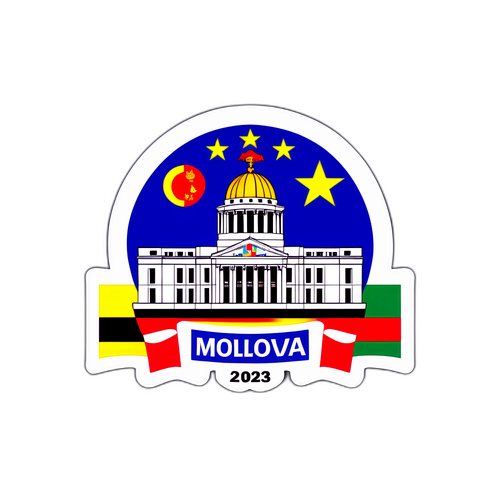 Samolepka voleb v Moldavsku 2023