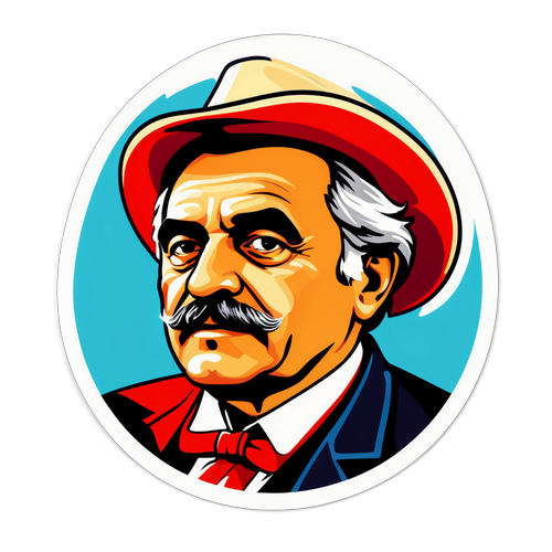 Sticker de Martín Fierro