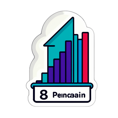 Stiker Pertumbuhan Keuangan