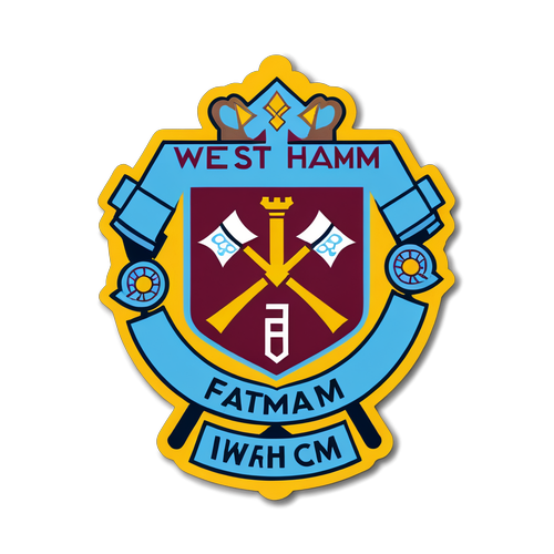 Stiker Fashionable untuk West Ham