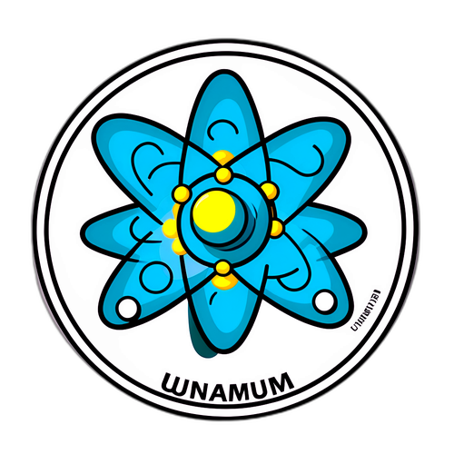 Adesivo educativo con diagramma dell'uranio arricchito