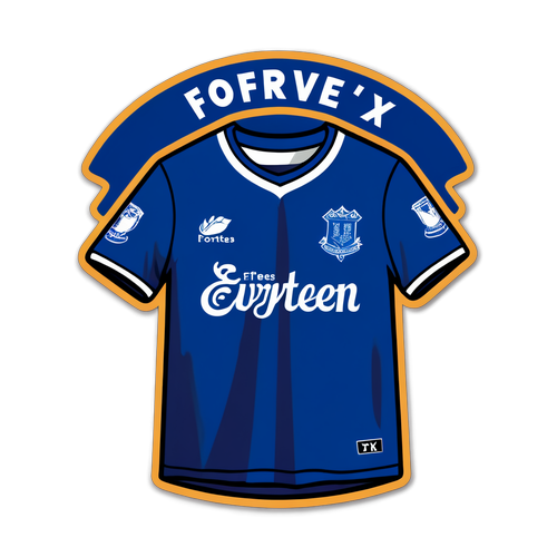 Camisa Everton 'Toffees x Forever'