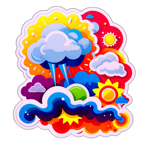 Reprezentarea artistică a vremii de mâine