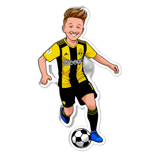 Marco Reus Juggler Sticker