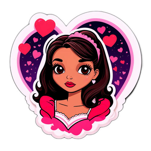 Personagem de novela envolvida em uma história de amor