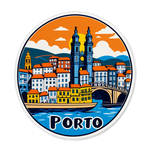 Descubra Porto: A Arte Urbana que Celebra suas Torres e o Rio!