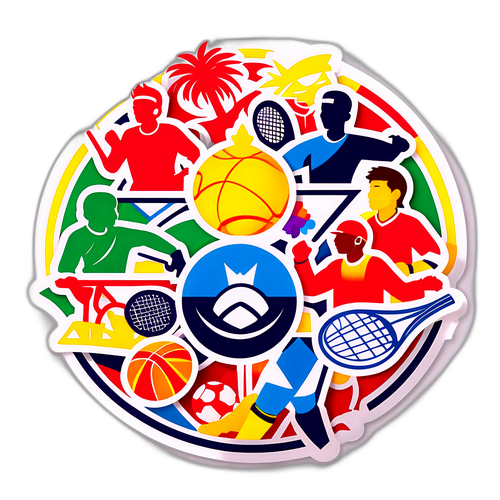 Sticker ya Mchezo wa Chan