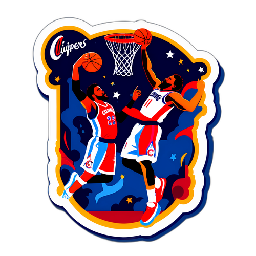 Sticker ng Cavaliers vs Clippers