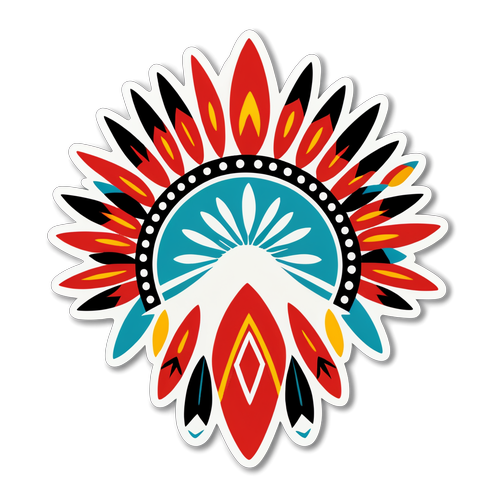 Unlock Your Cultural Pride: The Stunning Native American Heritage Month Sticker You Must See!