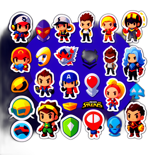 สติ๊กเกอร์เด็ดจากเกมชื่อดัง