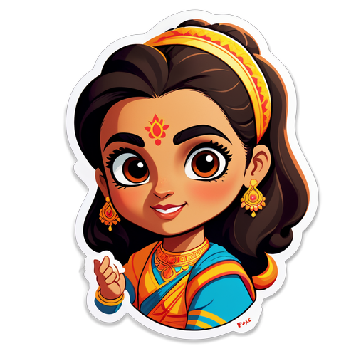 पुष्पा फिल्म थीमSticker