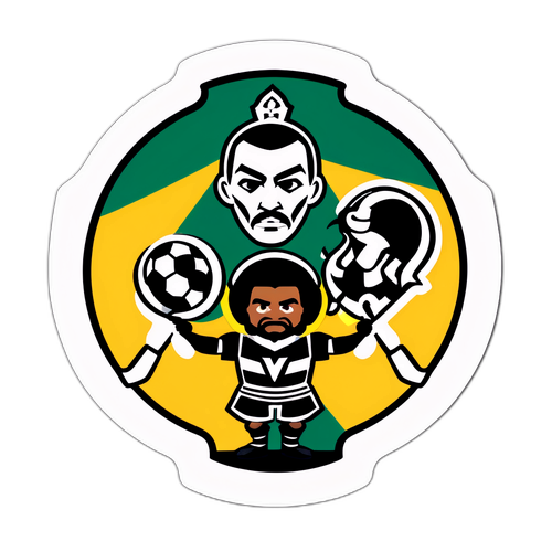 Sticker de San Antonio Bulo Bulo y The Strongest