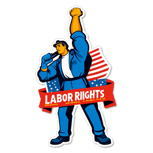 Diseño para el Día del Trabajo: ¡Por Nuestros Derechos!