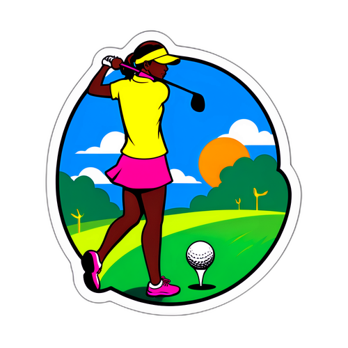สติ๊กเกอร์การแข่งขัน LPGA