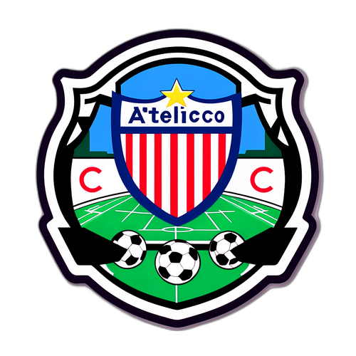 Desain Stiker Lapangan Sepak Bola