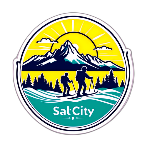 Sticker ng Salt Lake City