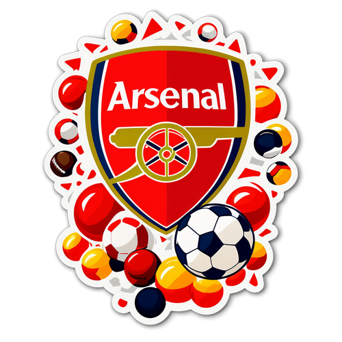 Meriahkan Hari Anda dengan Stiker Arsenal yang Penuh Energi Ini!