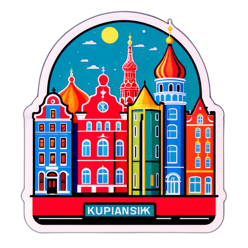 Куп'янськ: Яскраві вулиці та сучасна архітектура