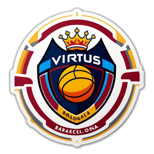 Adesivo Virtus Bologna Barcellona