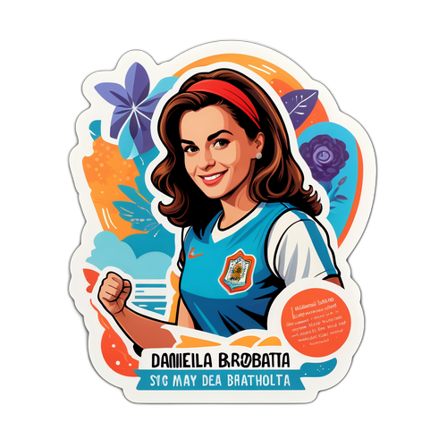 Nostalgický sticker Daniela Brzobohaté