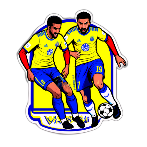 สติกเกอร์ฟุตบอล Al-Nassr vs Al-Hazem