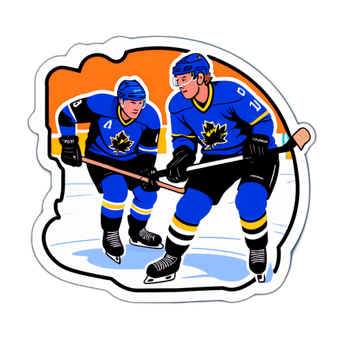 Jääkiekkoa Teemu Keskisarjan ja Otso Rantakarin kanssa