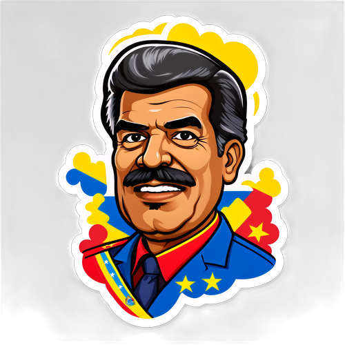 Susținere Caricaturală pentru Maduro