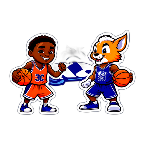 Niagara vs. Duke Basketball Mascots Showdown