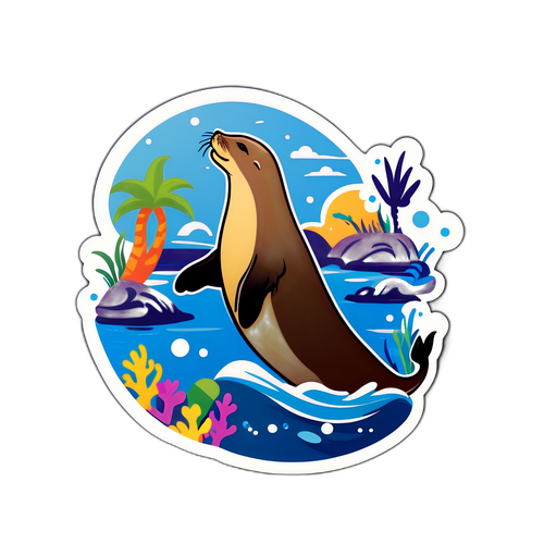 海の生き物のパフォーマンス