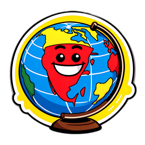 Vänlig Glob med Kulturell Mångfald