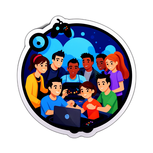 Scène de Jeu entre Amis